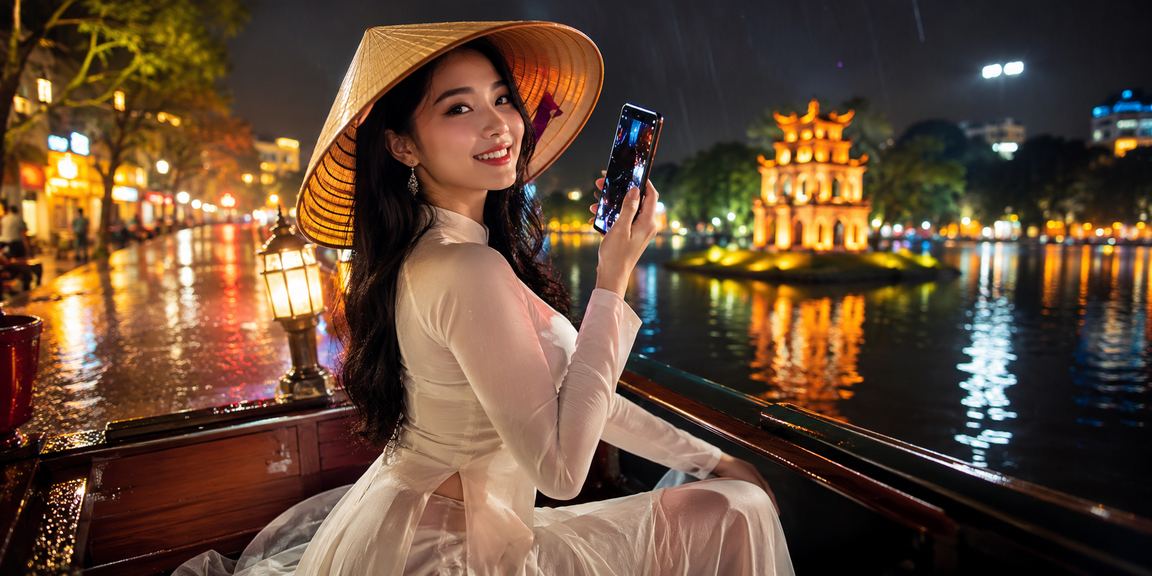 Người dùng Hà Nội theo dõi sự kiện thể thao và đặt kèo qua điện thoại