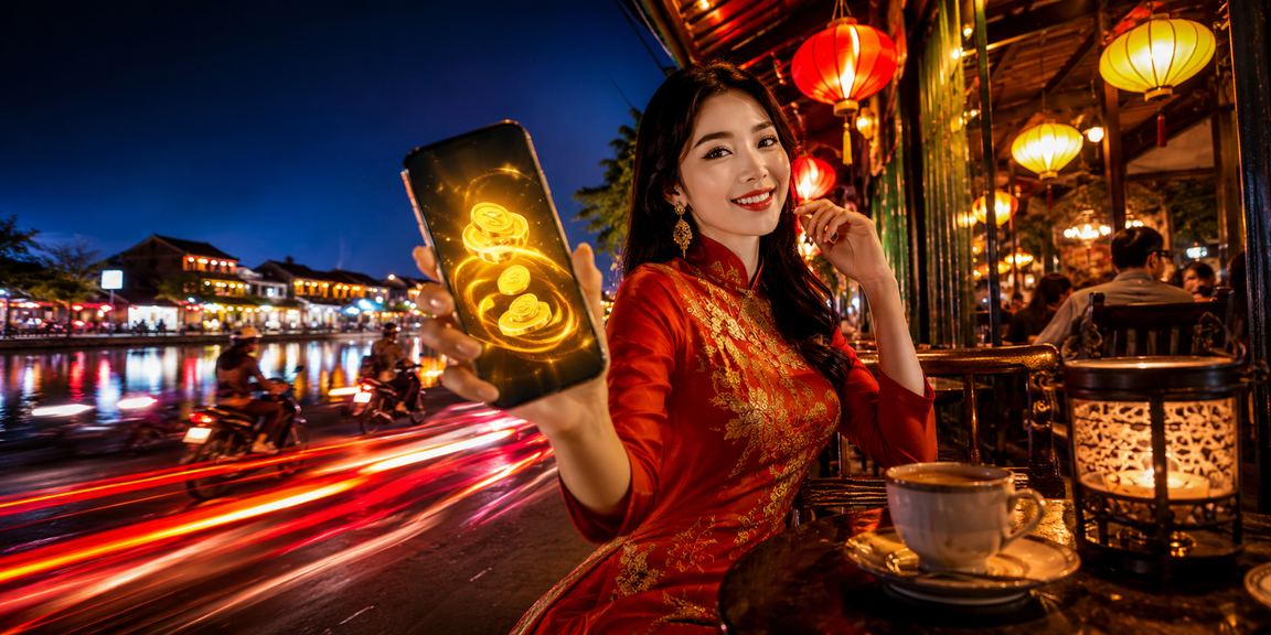 Không khí giải trí và cà phê sáng tại Hội An gắn liền với văn hóa Việt Nam