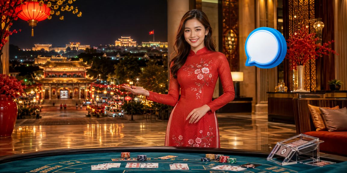 Lễ hội đêm và trò chơi baccarat tại Huế mang sắc màu văn hóa Việt